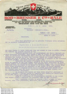 BALE ROD BRENNER ET CIE BALE  EXPORTATION 1919 - Schweiz