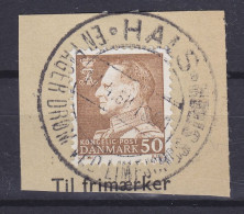 Denmark 1967 Mi. 457, 50 Øre King Frederik IX. Sonderstempel 'En Fager Drøm Ved Limfjordens Strøm' HALS 1968 Clip - Gebraucht