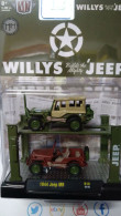 M2 Machines Auto-Lift Willy's Jeep 1944 Jeep MB (NG129) - Other & Unclassified