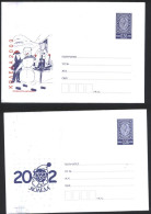 2 Covers Christmas 2002 2003 From Bulgaria - Covers