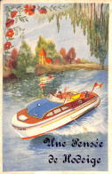 Une Pensée De Hodeige (bateau 1952) - Remicourt