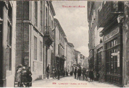 ALnw 14-(11) LIMOUX - HOTEL DE VILLE - ANIMATION - COMMERCES - 2 SCANS - Limoux