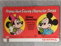 DISNEY - JAPAN - H139 - DISNEY CHARACTERS - 110-16379 - Disney