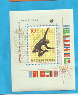 UNGARN  7-13  AUSVERKAUF UNGARN UNGHERIA   JETZ KAUFEN  BRIEFMARKEN  FUER SAMMLUNG-GUTE QUALITAET  MNH - 1962 – Chile