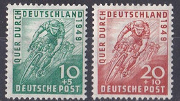 All. Besetzung Bizone - Mi.Nr. 106 - 107 - Postfrisch MNH - Nuevos