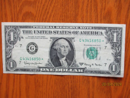 USA 1 DOLLAR G CHICAGO ILLINOIS  , SERIES 1963 A - Valuta Nazionale