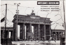 Unteilbares Deutschland, Berlin 1962, Mehrseitige Propaganda Broschüre - Other & Unclassified
