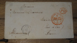 LONDON OFFICIAL PAID - 1870, To France  ...................... 240424-CL-2-1 - Cartas & Documentos