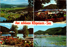 49723 - Kärnten - Klopeinersee , Seelach , Unterburg , Mehrbildkarte - Gelaufen 1983 - Klopeinersee-Orte