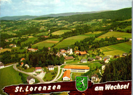 50251 - Steiermark - St. Lorenzen Am Wechsel , Panorama - Gelaufen 1980 - Fürstenfeld