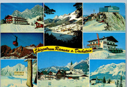 50237 - Steiermark - Ramsau , Skizentrum , Ski , Winter , Mehrbildkarte - Gelaufen 1982 - Ramsau Am Dachstein