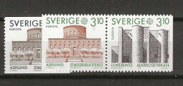 1987 MNH Sweden Mi 1428-30 Postfris** - Ongebruikt