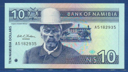 NAMIBIA - P. 1a – 10 Namibia Dollars ND (1993) UNC, S/n A5182935 - Namibie