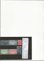 TIMBRES DES ETATS-UNIS NEUF**MNH 1885-1935 Nr VOIR SUR PAPIER AVEC TIMBRES COTE 173.00 € - Nuovi