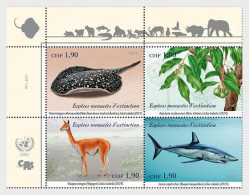 UN / VN (Geneva) - Postfris / MNH - Complete Set Endagered Animals 2024 - Unused Stamps
