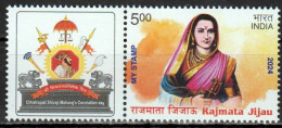 India - Postfris / MNH - Rajmata Jijau 2024 - Unused Stamps