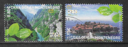 Montenegro  2012  Mi.Nr. 310 / 311 , EUROPA CEPT Visite - Gestempelt / Fine Used / (o) - 2012