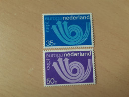 TIMBRES   PAYS-BAS   ANNEE   1973   N  982  /  983   COTE  2,50  EUROS   NEUFS  LUXE** - Ungebraucht