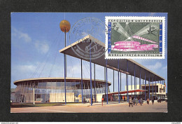 BELGIQUE - BELGIE - Carte MAXIMUM 1958 - Exposition Universelle De BRUXELLES - 1951-1960