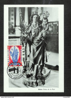 BELGIQUE - BELGIE - Carte MAXIMUM 1959 - ARLON - Arlon - Reine De La Paix - 1951-1960