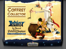 COFFRET COLLECTOR ASTERIX ME SECRET DE LA POTION MAGIQUE BRIOCHE PASQUIER  BE PANORAMIX OBELIX - Strips