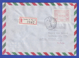 Portugal Express-Brief Mit OA-ATM 002 Und VS-O TERREIRO DO PACO 17.1.83 - Machine Labels [ATM]