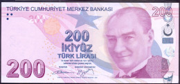 Turkey 200 Lirasi 2009 UNC P- 227b - Turkey