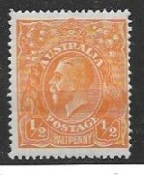 Australia 1923 Mh * Single Crown Wtm - Mint Stamps