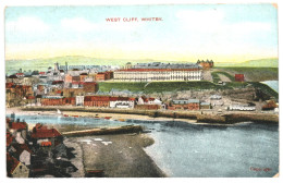 West Cliff, Whitby Yorkshire 1910-20s Unused Postcard. Published In Bavaria, Germany - Whitby