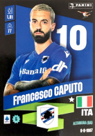 431 Francesco Caputo - Sampdoria - Panini Calciatori 2022-2023 Sticker Vignette - Edition Italienne