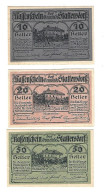 *notgeld   Austria Stattersdorf Serie Compleet  1011a  Cat Val  9 Euro - Austria