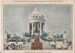 TEMPLETE EN LA NUEVA LUNETA.  DECEMBRE 1929        2 SCANS - Philippines