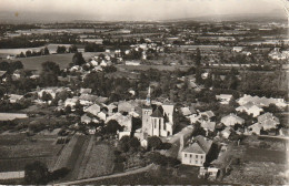 IN 22 - (74)  SCIEZ BONNATRAIT -  VUE AERIENNE ; A DROITE , EXCUVILLY -  2 SCANS  - Sciez