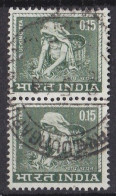 Inde  - 1950  1959 -  République -  Y&T N ° 193  Paire Oblitérée - Usati