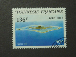 POLYNESIE FRANCAISE, Années 1981-92,  YT N° 173 Oblitéré, île Bora-Bora - Used Stamps