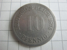 Germany 10 Pfennig 1876 D - 10 Pfennig