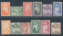 1938-48 Cayman Islands, Stanley Gibbons N. 115/26a, Serie Di 12 Valori, MNH** - Otros & Sin Clasificación