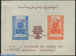 Afghanistan 1960 Refugees Overprint S/s, Mint NH, History - Various - Refugees - Int. Year Of Refugees 1960 - Réfugiés