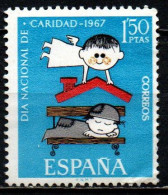 SPAGNA - 1967 - GIORNATA NAZIONALE DELLA CARITA' - USATO - Oblitérés