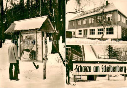 73750896 Scheibenberg Schanze Am Scheibenberg Infotafel Gasthaus Scheibenberg - Scheibenberg