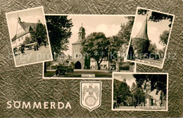 73750655 Soemmerda Rathaus Erfurter Tor Alte Stadtmauer Marktstrasse Mit Rathaus - Soemmerda