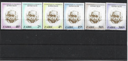 1980 Congo ZAIRE  978-83** Sciences, Einstein - Neufs