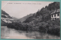 Saint-Ursanne (JU) - Vue Sur Le Doubs, Le Viaduc Et La Gare - Saint-Ursanne