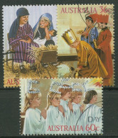 Australien 1986 Weihnachten Krippenspiel 1005/07 Gestempelt - Used Stamps