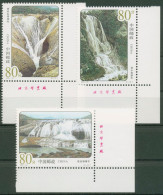 China 2001 Wasserfälle 3260/62 Ecke Postfrisch - Neufs