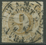 Thurn Und Taxis 1865 9 Kreuzer 44 I Mit Bahnpost-Stpl. FRANKFURT-CASSEL - Oblitérés