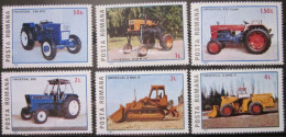 ROMANIA ~ 1985 ~ S.G. NUMBERS 4966 - 4971. ~ TRACTORS. ~ MNH #03561 - Ongebruikt