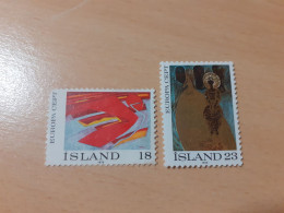 TIMBRES   ISLANDE   ANNEE   1975   N  455  /  456   COTE  2,00  EUROS   NEUFS  LUXE** - Neufs