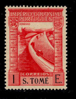 ! ! St. Thomas - 1938 Imperio Vasco Gama Short "S. TOME" 1 E - Af. 310 - MH - St. Thomas & Prince