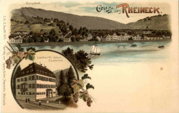 Gruss Aus Rheineck - Litho - Rheineck